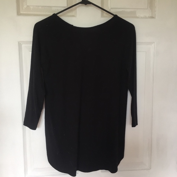 NWT American eagle black tee - Picture 2 of 2